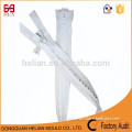 China supplier #10 big size zipper heavy duty zipper fancy style diamond zipper